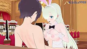 Big-boobed Diane and Elizabeth get naughty in anime