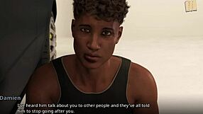Beautiful amateurs in a 3D erotic game with big asses and hard cocks