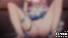 Horny anime babes get naughty in Honkai Star Rail-themed hentai