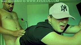 My sister's boyfriend wakes me up for an anal pounding