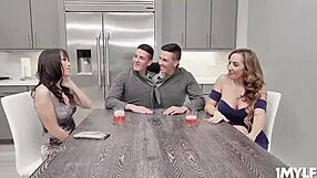 MILFs Alana and Richelle's wild conjoined fucking fantasies