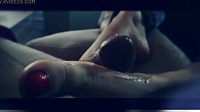 Young and amateur couple’s foot fetish fantasy