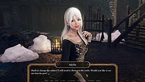 3D animated game of seduction with curvy girls