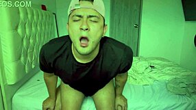 My sister's boyfriend wakes me up for an anal pounding