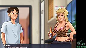 i bang roxxy's mom hard outdoors in summertime saga