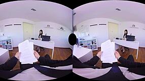 Virtualrealporn.com has 3D VR experience with 60fps and 4K quality. See a secretary in action