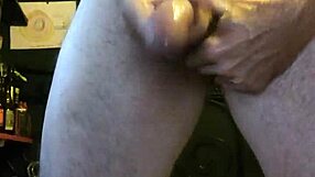 Solo male pleasure with a hand job