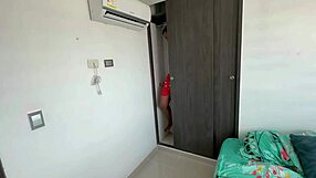 Watching my step sister and fucking her hard in the ass