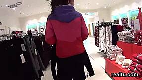 Czech kitten seduces in mall and gets a hardcore POV fuck