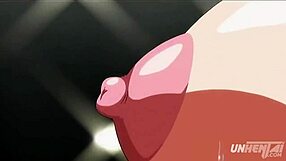 Japanese wife gets rough double penetration in this creampie hentai