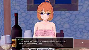 3D animated video of a naughty teacher seducing a student