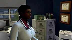 Beautiful women get breast implants in The Sims 4