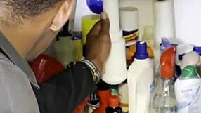 Bisexual couple enjoys sharing a big black cock