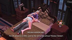 3D Hentai preview of naughty action in HP AU 5