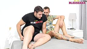 Koldo Goran’s first time with a big and active cock in gay porn
