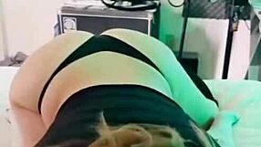Wet and wild doggystyle sex with cum on pussy