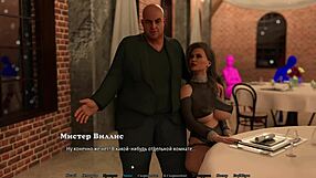 Beautiful wife’s deepthroat and cowgirl skills in animated porn game