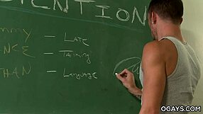 Classroom group session with big dick lovers and anal sex