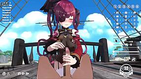 Sexy sailor girl gets fucked by horny captain