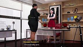 3D cartoon porn with an FFM threesome and big tits