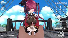 Sexy sailor girl gets fucked by horny captain