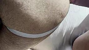 Fat and muscular bear gets his ass pounded rough