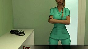 Hospital scenes in Lust Theory anime sex game