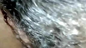 Amateur latina gets her ass licked and milked
