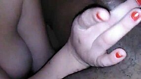 Amateur with a messy and sloppy blowjob