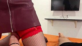 Step mom seduces and fucks her step son for pleasure