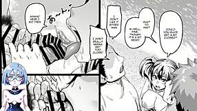 Beach vacation turns into steamy casual hentai sex