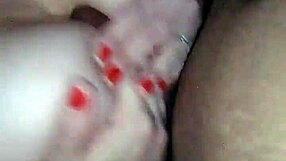 Amateur with a messy and sloppy blowjob