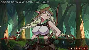 The continuation of the impregnation of the elves in a fantasy video game