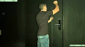 Gay Latina Steffy's first porn scene with perfect ass