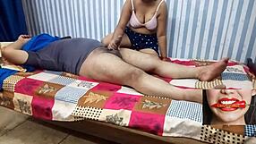 Young Punjabi couple enjoys hot sex in college dorm room