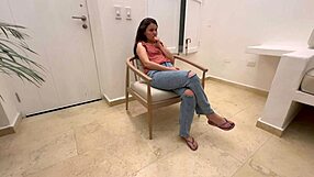 Lesbian boss gives orders and fingers me to orgasm
