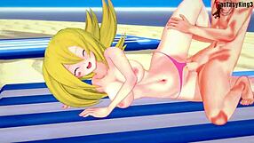 Bikini-clad Yu-Gi-Oh! heroine faces hardcore sex and magic