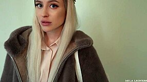 unplanned sex in public hallway, almost caught with her
