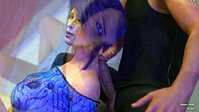 3D animated erotic game, friend’s big cock and great boobs