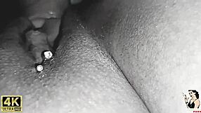 My girlfriend with a big black cock fetish in action in this amateur video