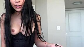 goth step sister delilah dagger gets pounded doggystyle hard!