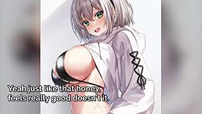 3D cartoon of good boy's edging training in hentai