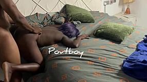 Small tits bouncing while getting fucked in a quickie