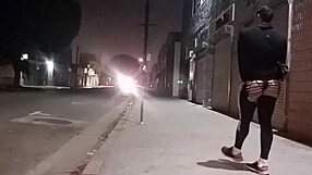 Gay Latino with a nice ass offering sexual services on the street