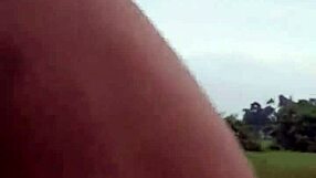 Gay outdoor walk in Myanmar countryside