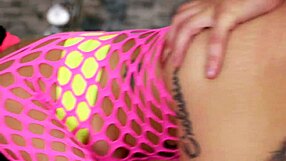 Hot fitness action with anal creampie and big cock