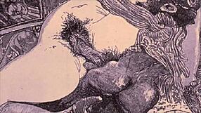 Erotic illustrations from the good old days