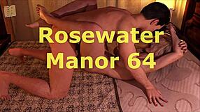 Beautiful woman in Rosewater Manor 64 adult comic
