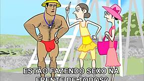 Hey, what’s hotter than gay cartoon beach orgy?!