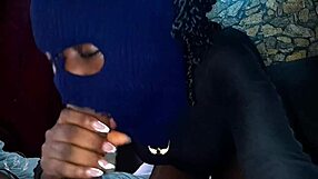 Horny stepsister gets dominated by a big black cock